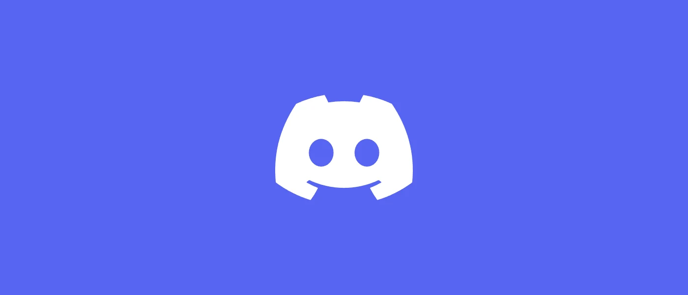 White Discord logo (Clyde) on Blurple. Not an in-game overlay screenshot.