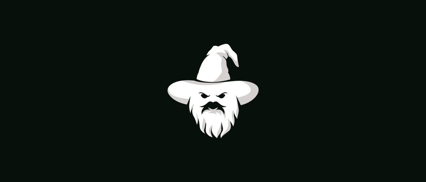 SmoothWizard logo: a wizard head in a white hat on dark green.