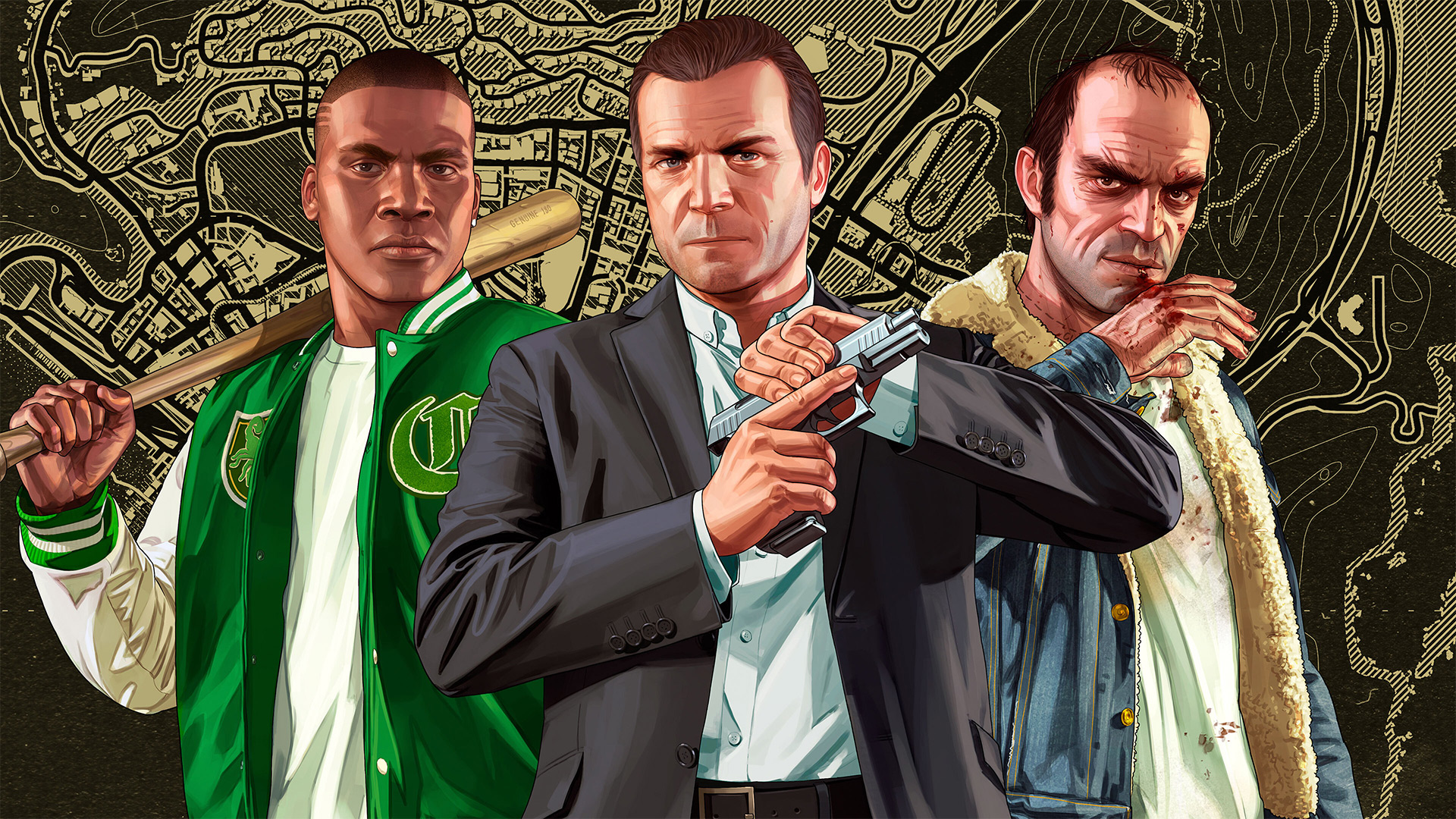 Grand Theft Auto V banner