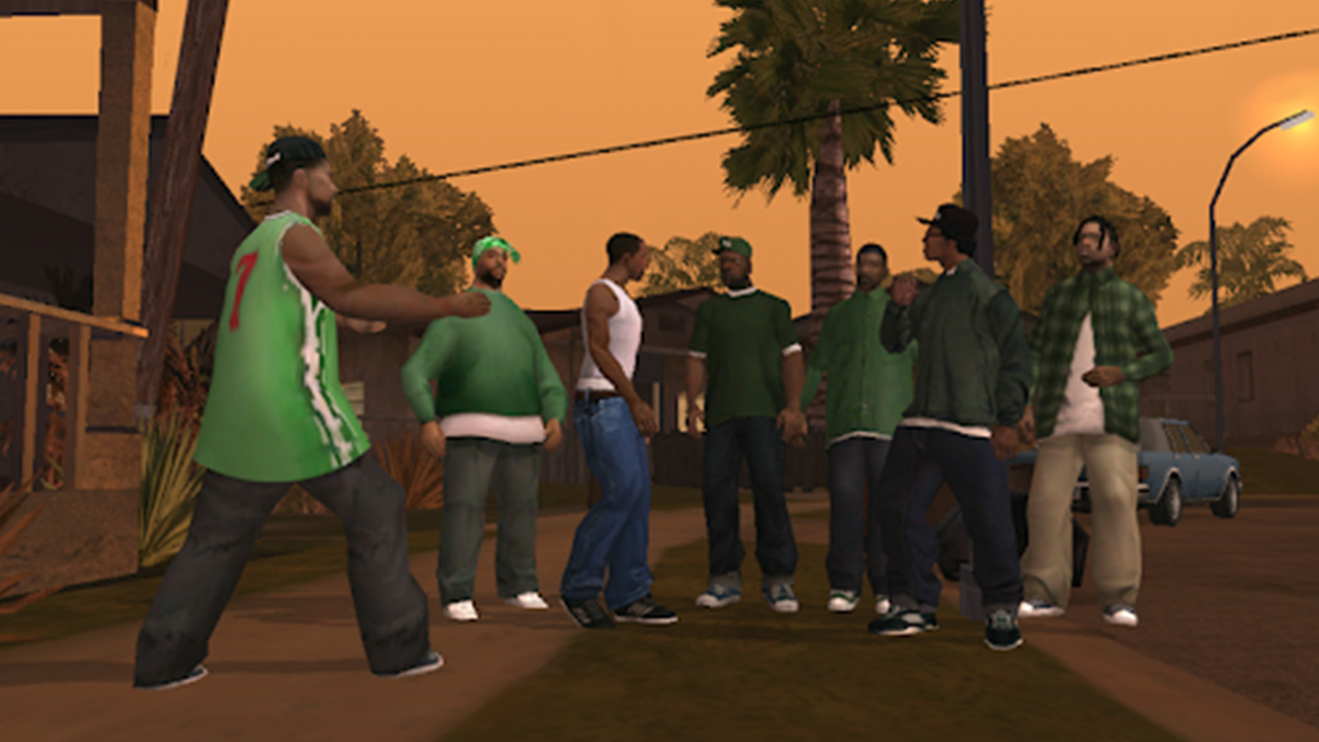 Grand Theft Auto San Andreas banner