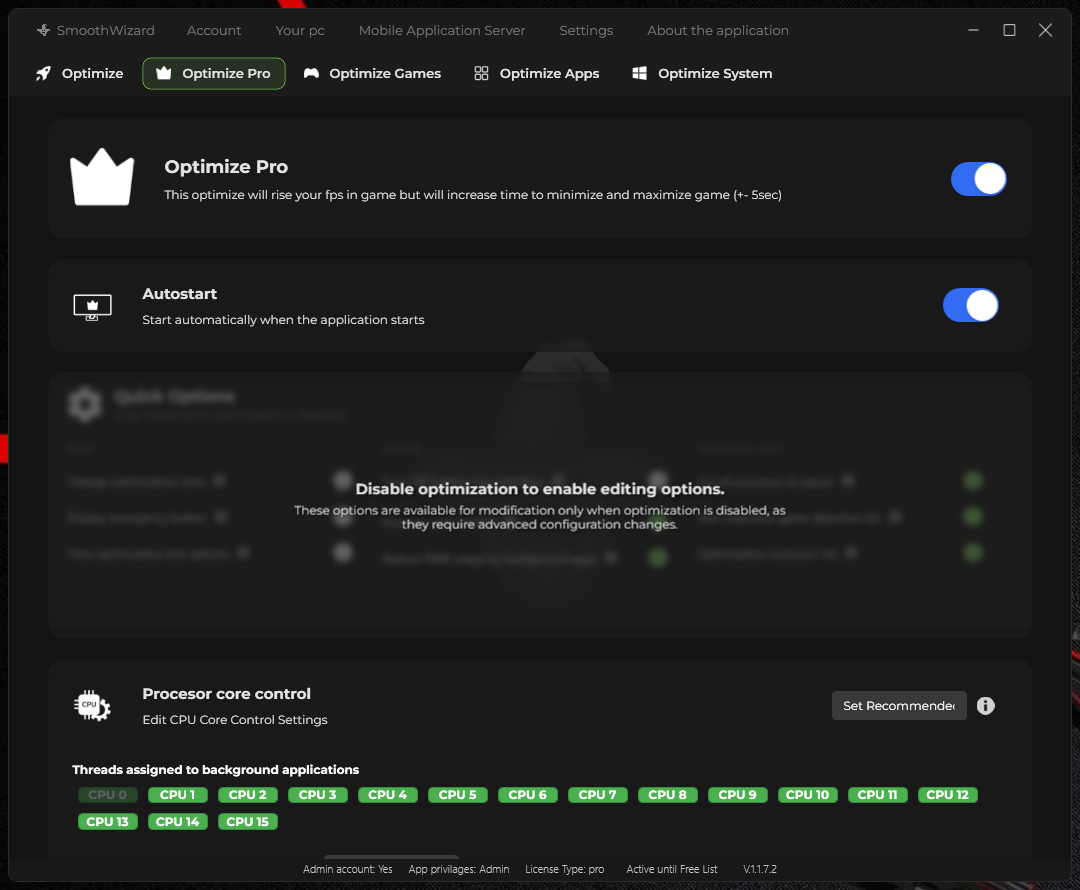 Fps Boost Software SmoothWizard - Certified FPS Booster | Boost PC Performance in One Click