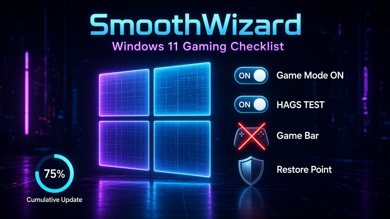 Windows 11 after a big update - gaming checklist